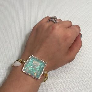 Little Blue Box Bride Engagement Bracelet